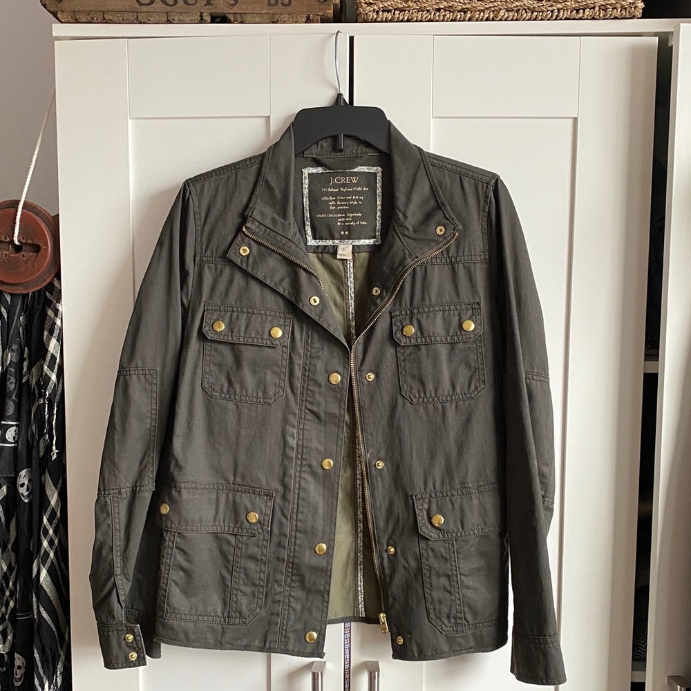J.Crew - Relaxed boyfriend field jacket